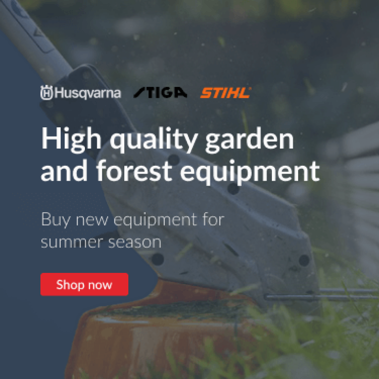 High quality garden and forest equipment