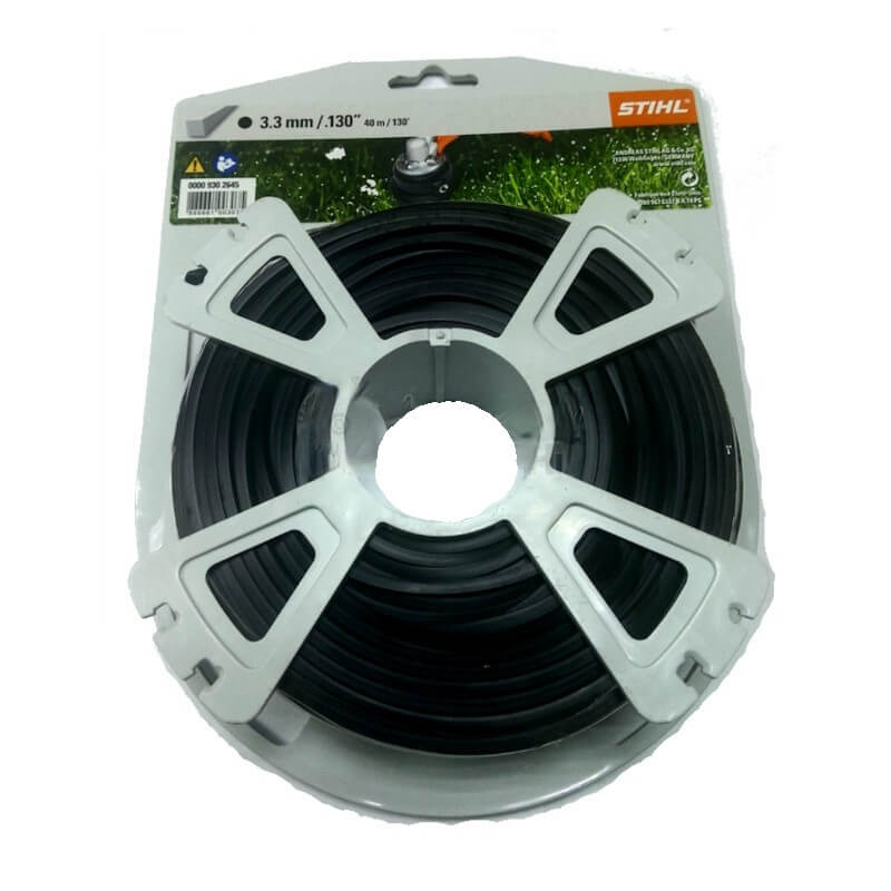 Stihl Mowing line, square shape 3.3 mm in 38m package