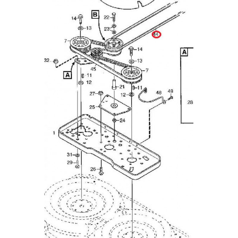 Belt drive 107 HD