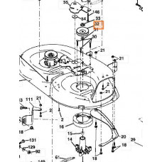 Mower Pulley 42"HQ (13-7180)