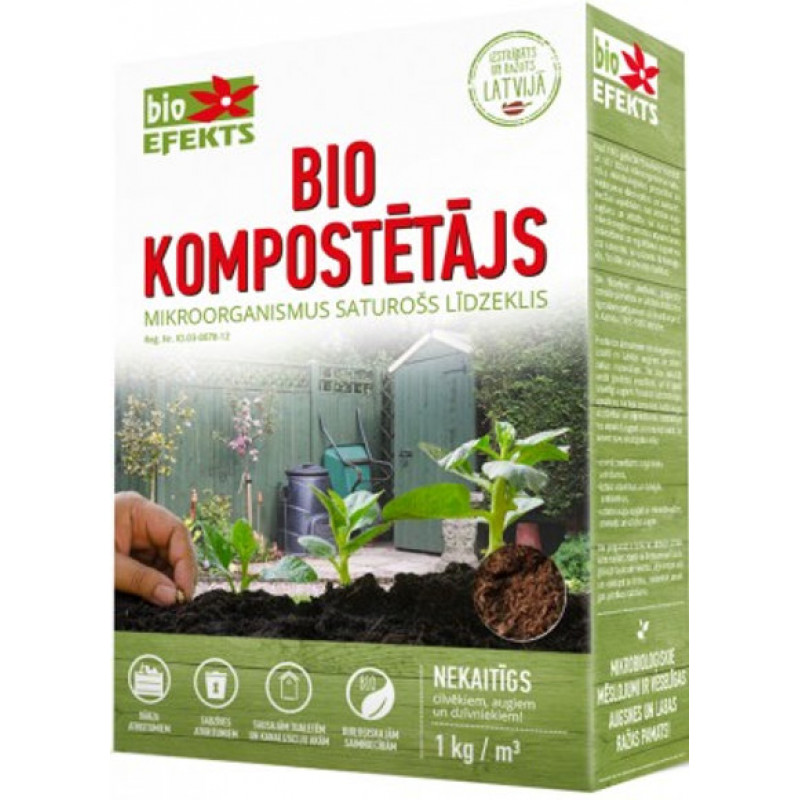BioEfekts biokompostētājs 500 gr,