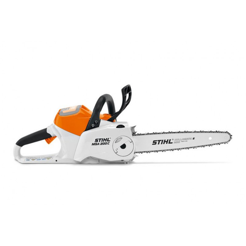 Аккумуляторная бензопила STIHL MSA 200 C-BQ, 36В, рейка 35 см (без аккумулятора и зарядного устройства)