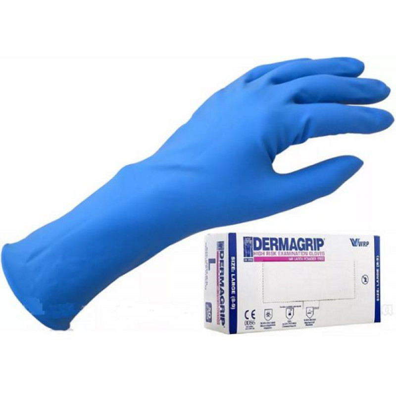 Gloves Dermagrip L size pack