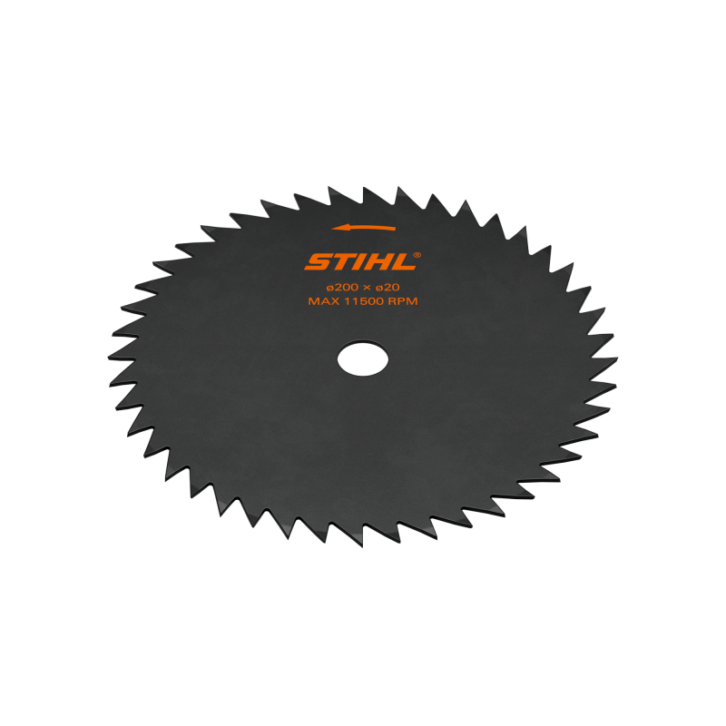 Stihl zāģripas disks ar smailiem zobiem (ārējais diametrs 200 mm un iekšējais diametrs 20 mm)