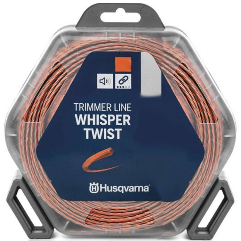 Trimmera aukla Husqvarna WHISPER Twist 2,4 mm x 12 m