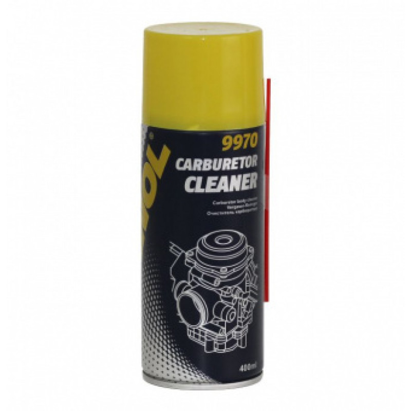 Karburatoru attīrītājs Mannol 9970 Carburetor Cleaner, aerosols 400 ml.