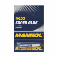 Second glue Mannol 9922 Super Glue 3g.