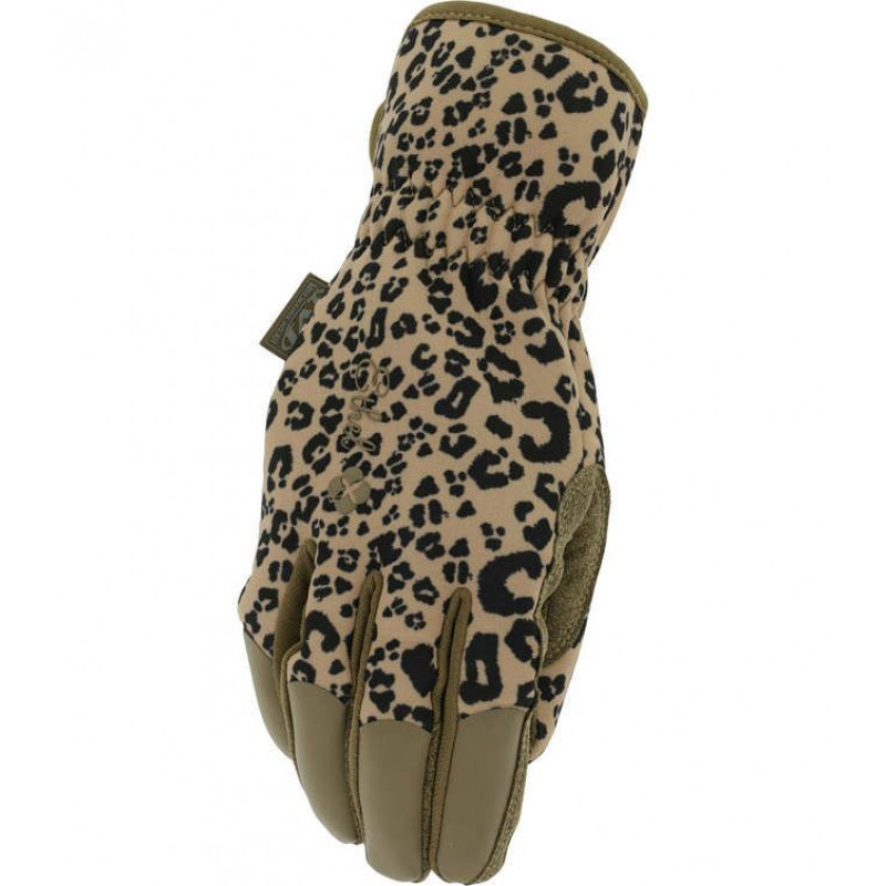 Женские перчатки Mechanix Ethel Garden Leopard Tan, размер S