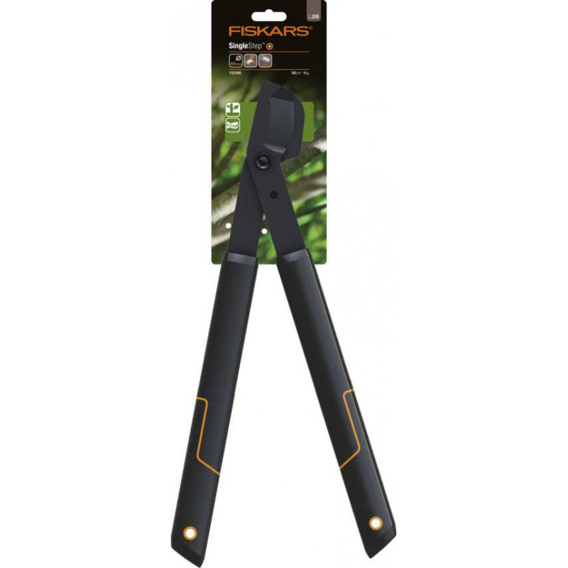 Секатор Fiskars SingleStep с лезвием-крючком, L28