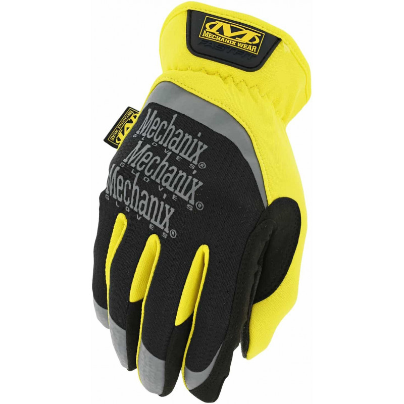 Gloves FAST FIT 01 black / yellow 10 / L