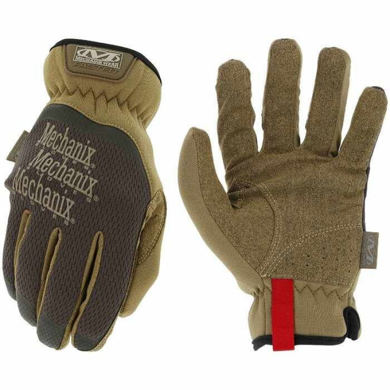 Gloves Mechanix FastFit 07 brown, size 9 / M