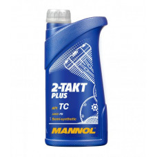 Engine fuel oil 2T Mannol Plus 1l semi-synthetic - 7204-1