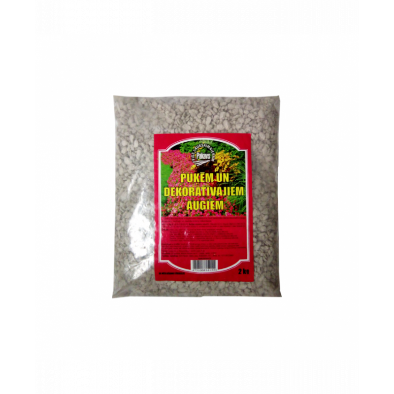 Granulated fertilizer for flowers and ornamental plants 2 kg.