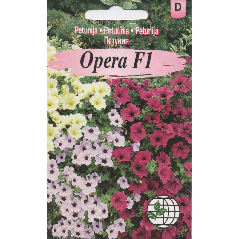 Petūnijas nokarenas Opera F1 rozā