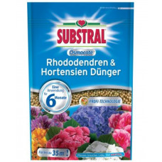 SUBSTRAL ilgiedarbības mēslojums rododendriem, hortenzijām 750g.