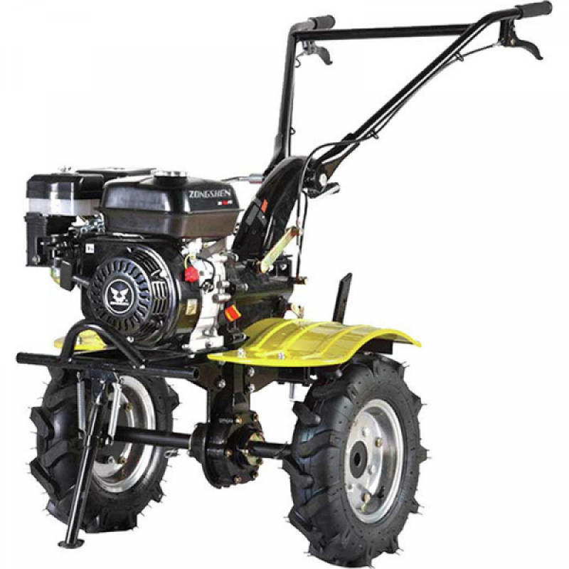 Cultivator BK-85Z + TZWD trailer 6.5HP 2+1 SPEEDS, 51-105CM WORKING WIDTH, 77CM WORKING DEPTH.