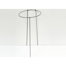 Atbalsts puķēm 3 kāju, 60 cm zaļš