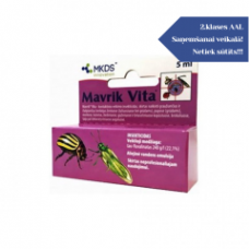 Insekticīds Mavrik Vita 5ml 2.klases ALL SAŅEMŠANA VEIKALĀ, NETIEK SŪTĪTS 