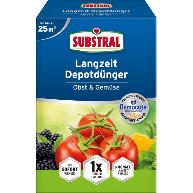 SUBSTRAL long-acting fertilizer for tomatoes, zucchini, etc. for vegetables 750gr.