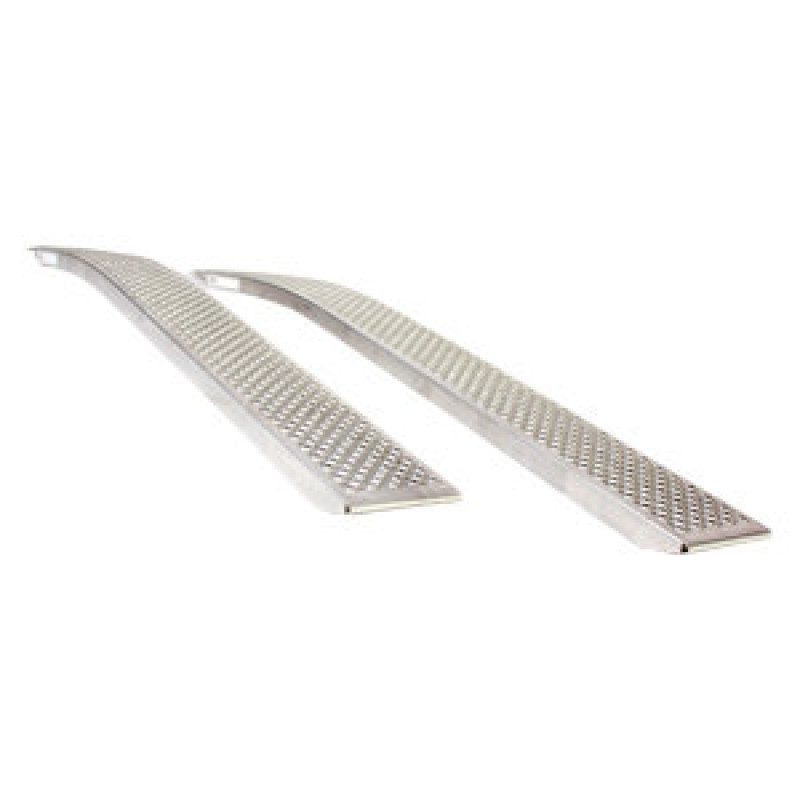 Aluminum loading ramps - 2 m (curved)